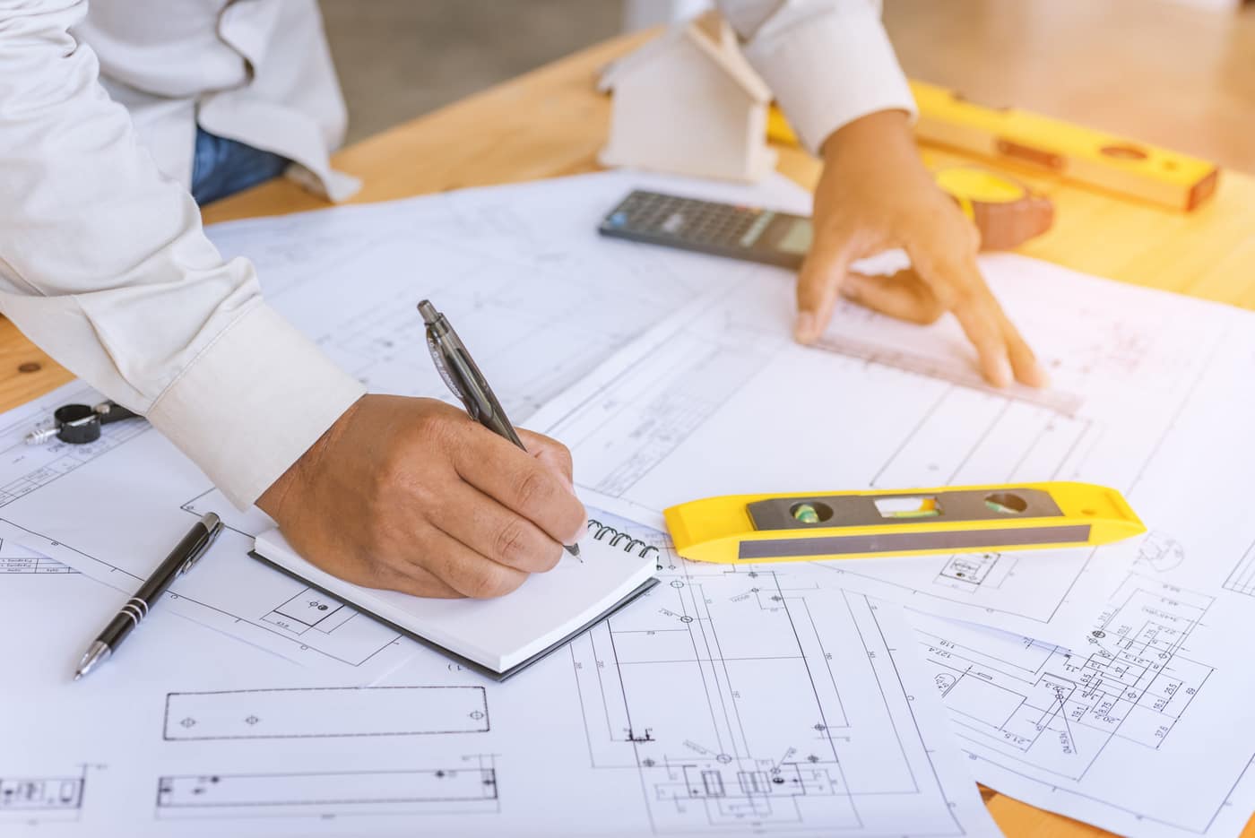 Planung von Sicherheitselementen am Bauplan